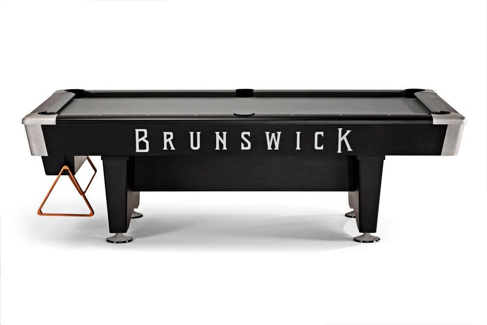 Brunswick Black Wolf Pro 9ft Pool Table Side