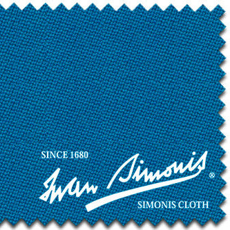 Iwan Simonis Electric Blue Billiard Table Cloth Swatch