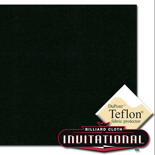 Championship Black Billiard Table Cloth