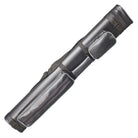 Cyber Oval 2x4 Black/Gray Hard Pool Cue Case With Shoulder Strap
