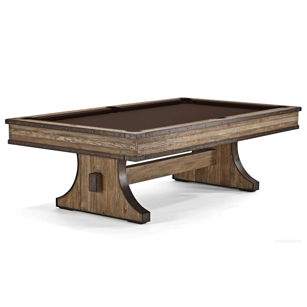 Edinburgh Pool Table With Chocolate Brown Cloth