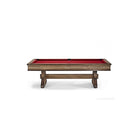 Edinburgh Pool Table With Red Cloth