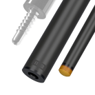 11.8 mm Radial Joint Black Vault Plate REVO Carbon Fiber Pool Shaft