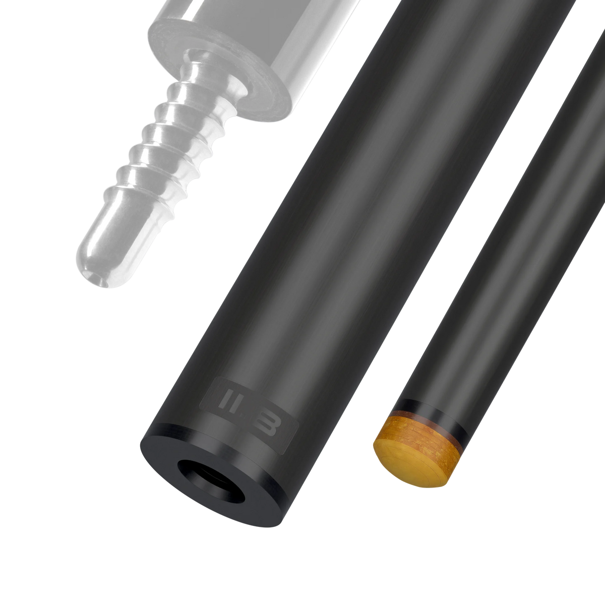 11.8 mm Radial Joint Black Vault Plate REVO Carbon Fiber Pool Shaft