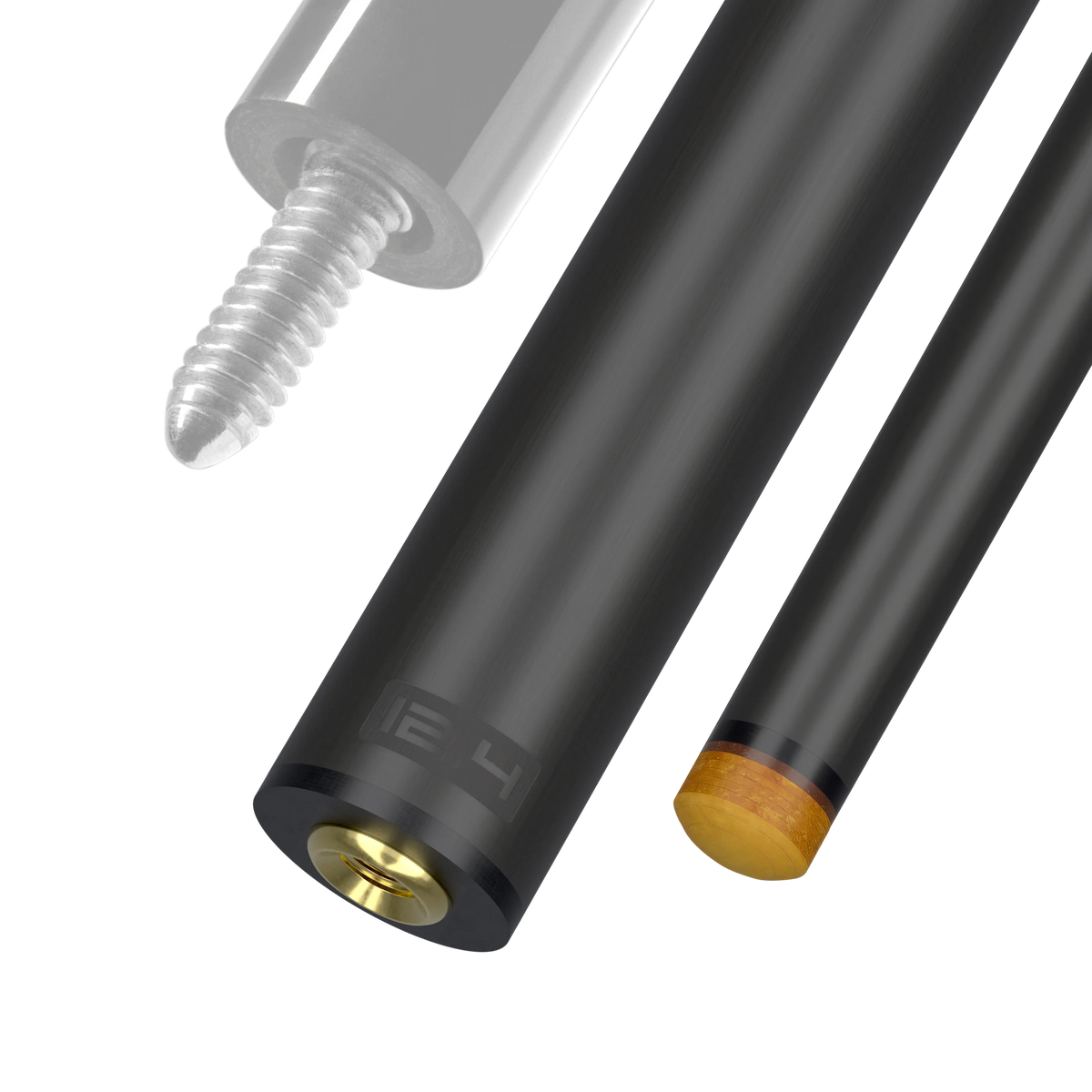 12.4 mm 5/16x14 Joint Black Vault Plate REVO Carbon Fiber Pool Shaft
