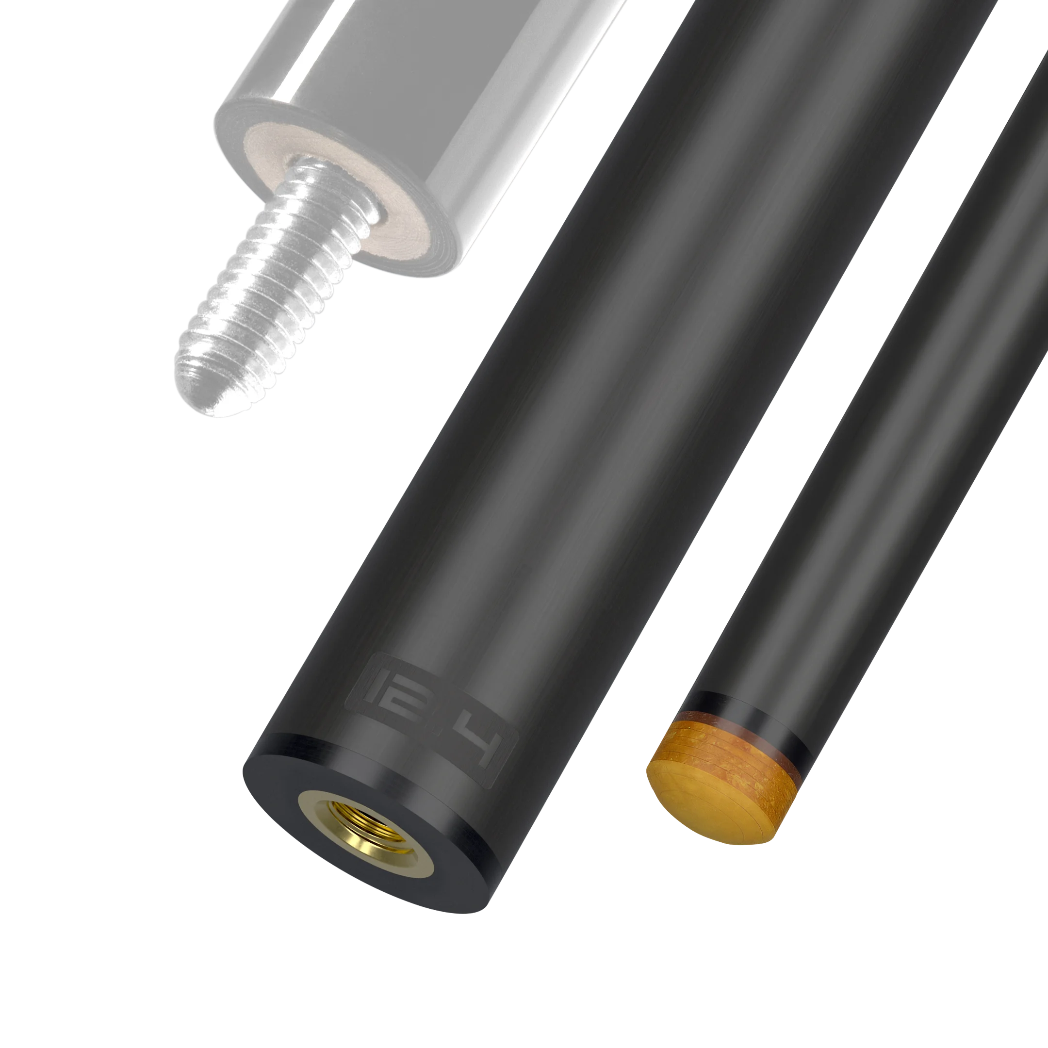 12.4 mm 5/16x18 Joint Black Vault Plate REVO Carbon Fiber Pool Shaft