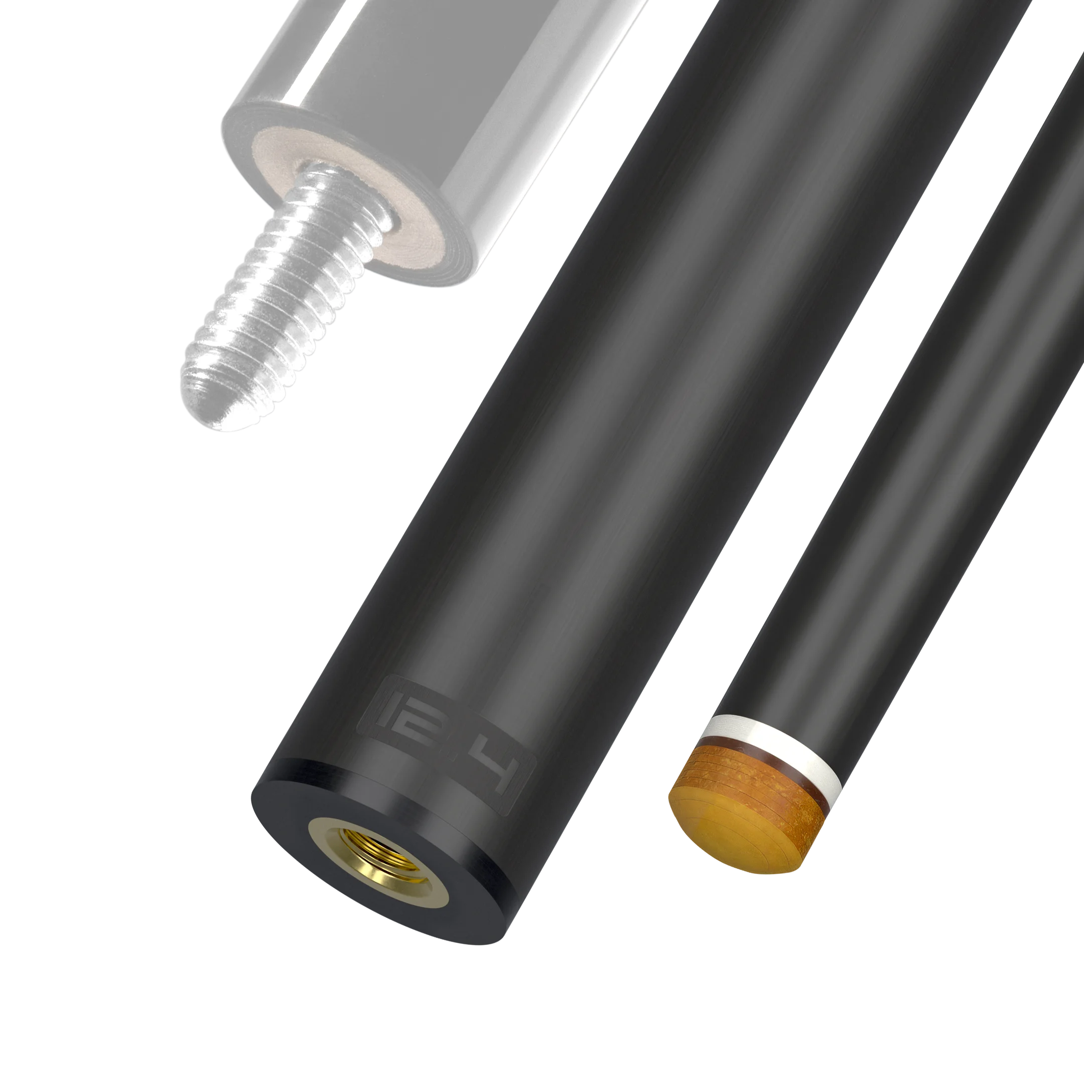 12.4 mm 5/16x18 Joint White Vault Plate REVO Carbon Fiber Pool Shaft