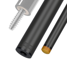 12.9 mm 3/8x10 Joint Black Vault Plate REVO Carbon Fiber Pool Shaft