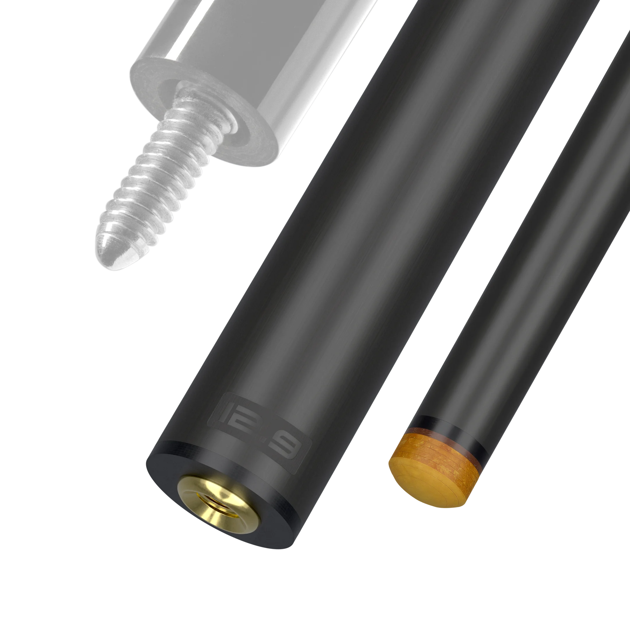 12.9 mm 5/16x14 Joint Black Vault Plate REVO Carbon Fiber Pool Shaft