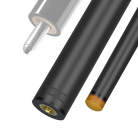 12.9 mm 5/16x18 Joint Black Vault Plate REVO Carbon Fiber Pool Shaft