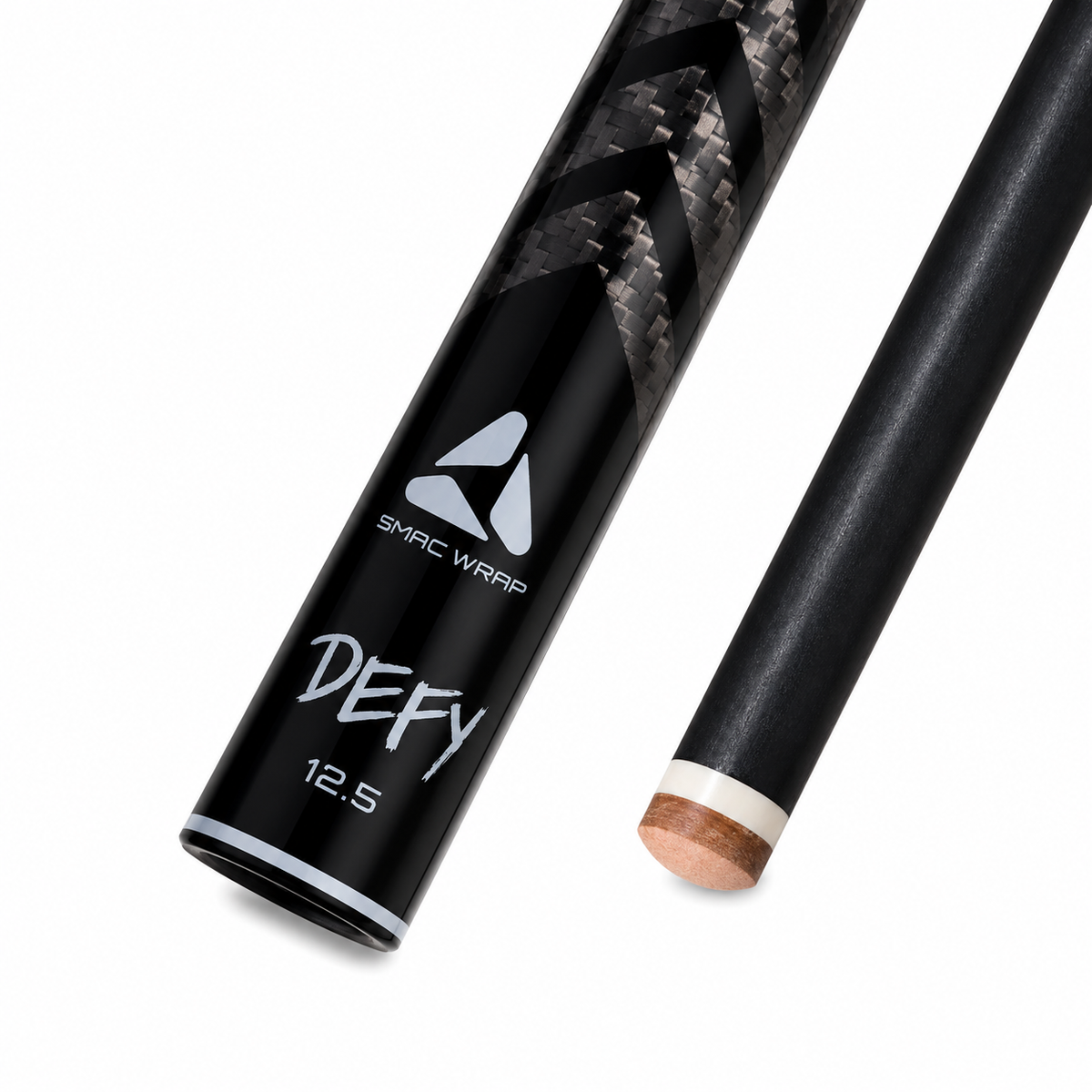 McDermott Defy Break Carbon Fiber 12.5mm Break Cue Smac Wrap